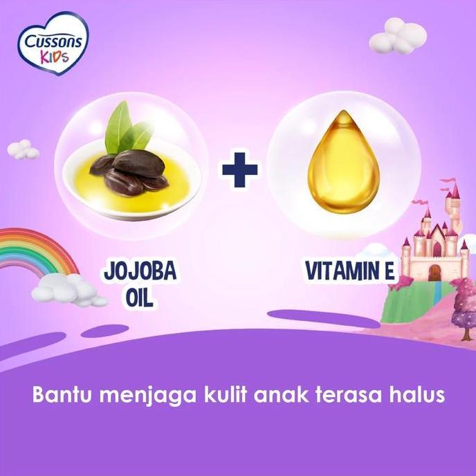Baba- Cussons Kids Body Sh 250Ml Refill - Shampoo Sabun Mandi Anak 2In1 - Cusson Kids Hair & Body - 