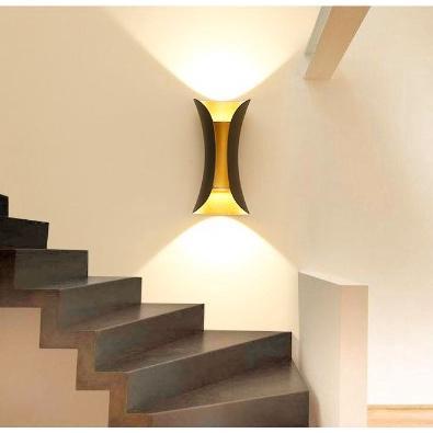 LAMPU DINDING GOLD MODERN / LAMPU DINDING LED / DINDING LED MINIMALIS / LAMPU TANGGA