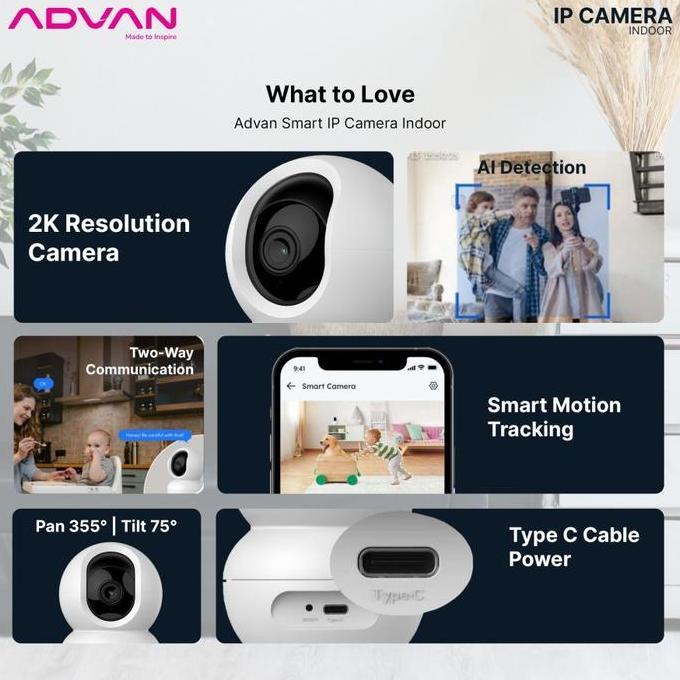 Var- Spc Ip Cam Cctv Wifi Wireless Portable Smart Baby Camera