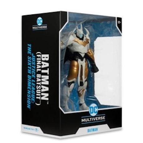 Promo  Mcfarlane Toys Batman Final Batsuit (Justice League: The Sixth Dimension) Mega Figure Toy
