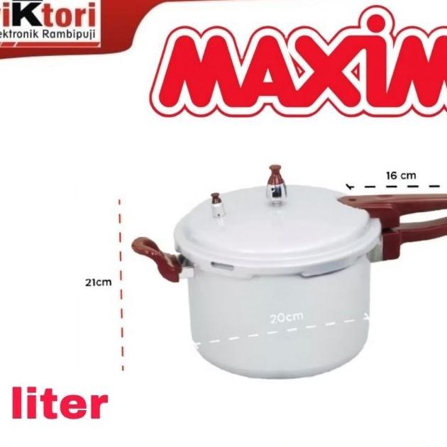 Presto Maxim 4 Liter / Presto Maxim 20Cm / Panci Presto Maxim 4Liter / Presto Daging / Pressure Cook