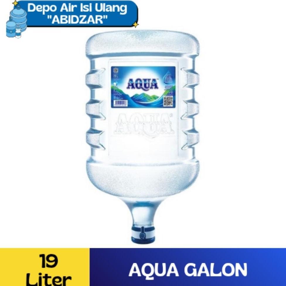 Aqua Galon 19 Liter / Air Minum Aqua / Aqua Air Mineral 19 Liter