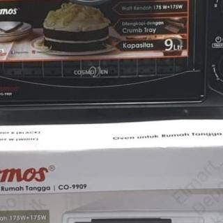 Oven Cosmos Co-9909 B / Oven Listrik Low Watt Cosmos 9 Liter Batam