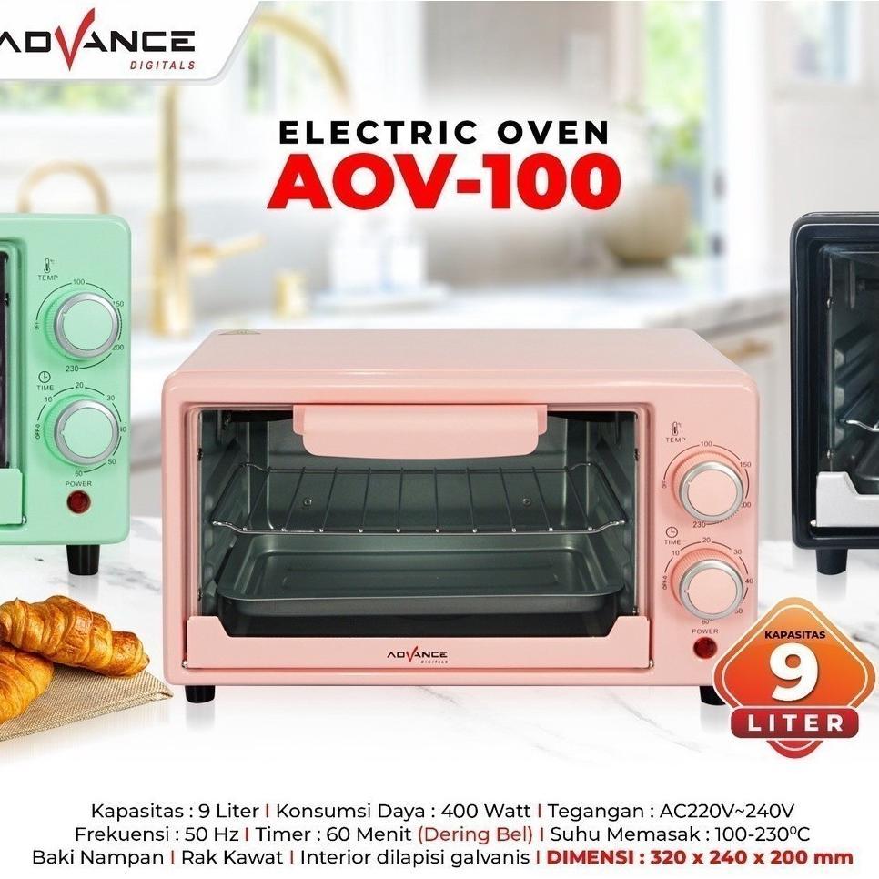 Ready Oven Advance / Oven Listrik / Oven Mini Aov 100 / Microwave Mini Advance
