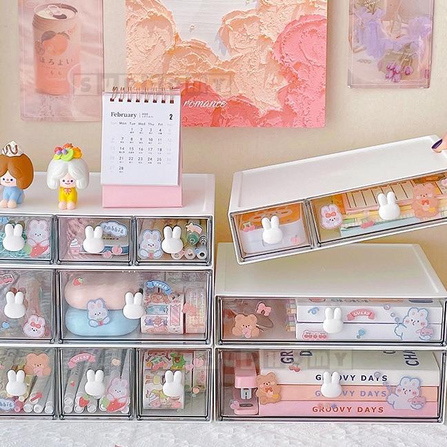 Rak Laci Mini/Kotak Laci/Kecil Laci Susun/Rak Kecil/Meja Tempat Penyimpanan/Penyimpanan Alat Tulis /
