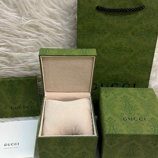 Kotak Box Jam Tangan Merk Gucci Watch Model Original Fullset