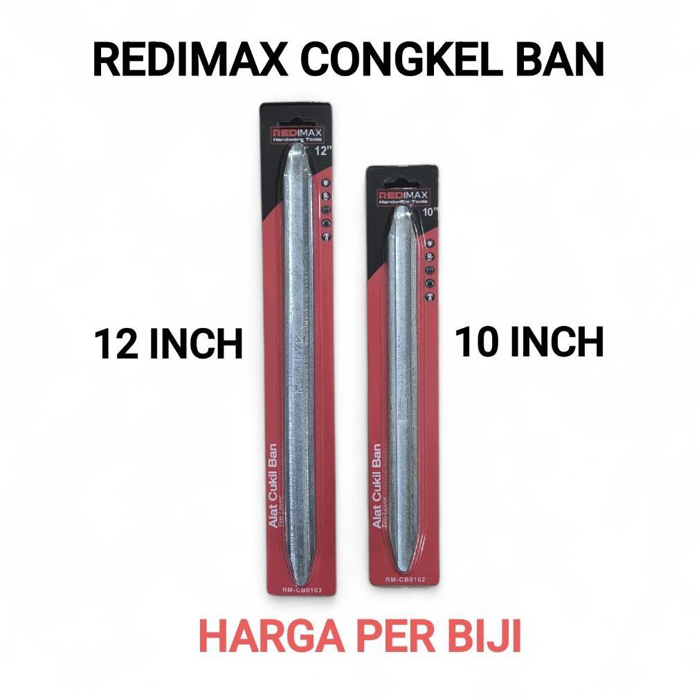 REDIMAX alat congkelan ban 10"/12" (HARGA PER BIJI) pelepas cukit tire wrench truck congkel truk mot
