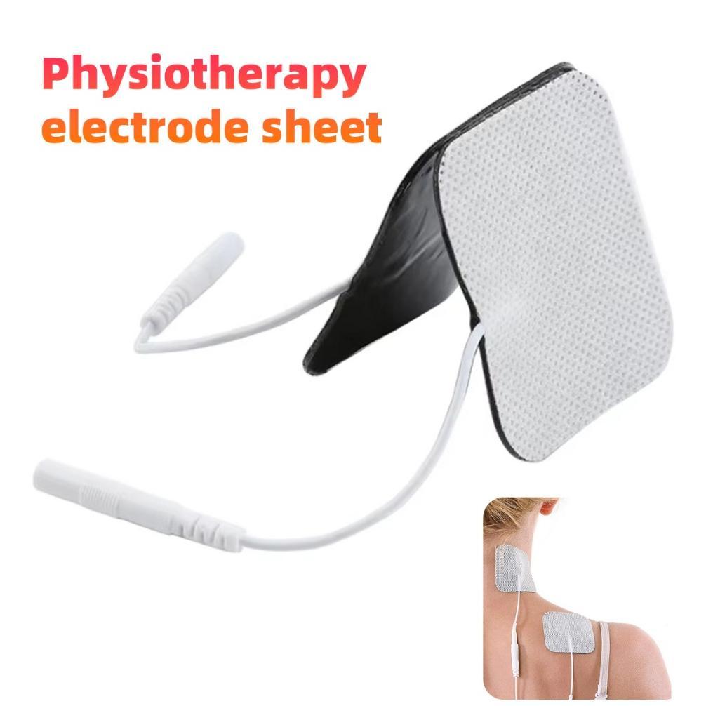 Electrode Pad 5*5cm TENS EMS Stimulator Fisioterapi Pijat Elektrik Perekat Pads Gel Pad