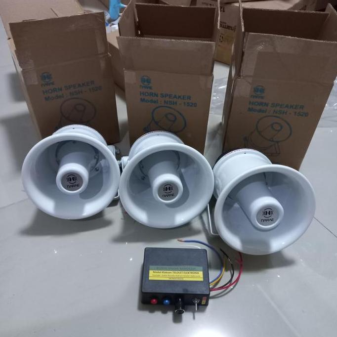 Klakson TELOLET BASURI TA TOA VIRAL elektronik 24 v