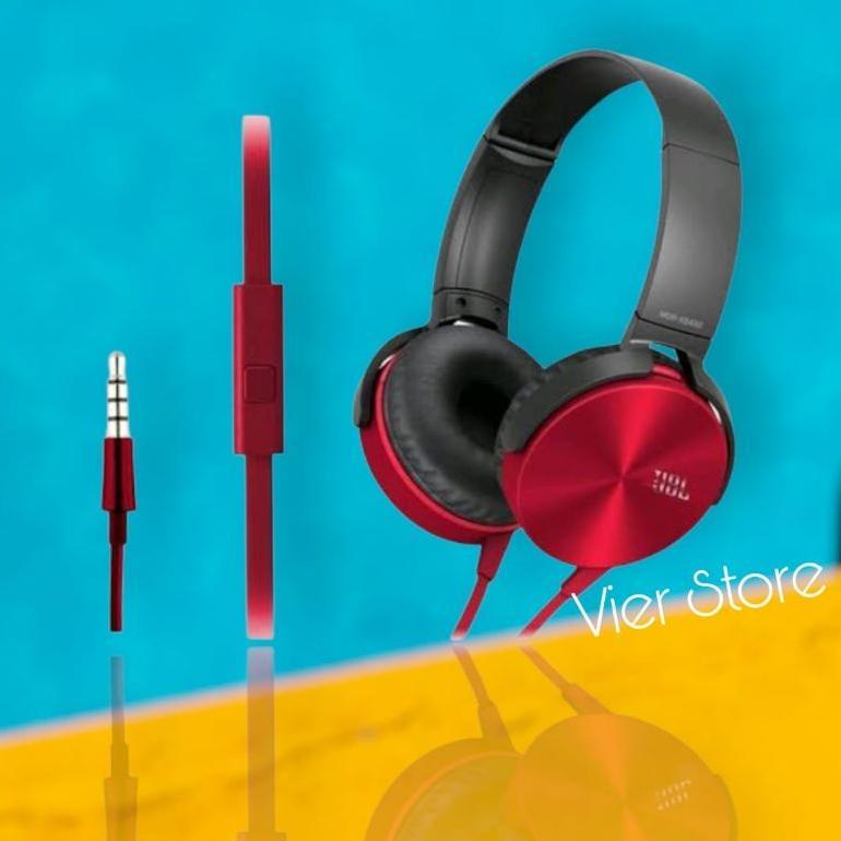 CUCI GUDANG headphone  extra bass / Headset headphones bass with mic gaming PC komputer dan hp