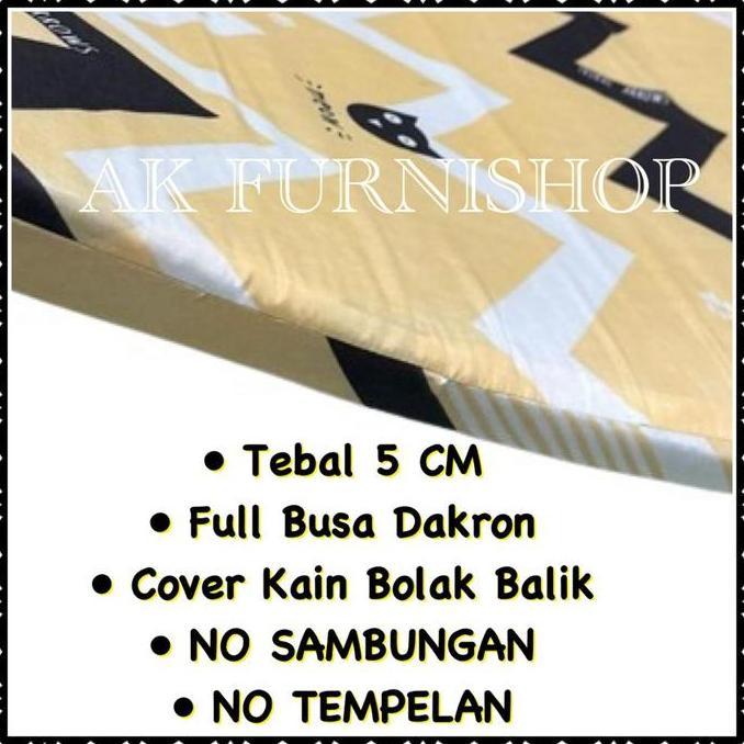 TERBARU - Kasur Busa Dakron Tebal 5 cm - Kasur Lipat Murah