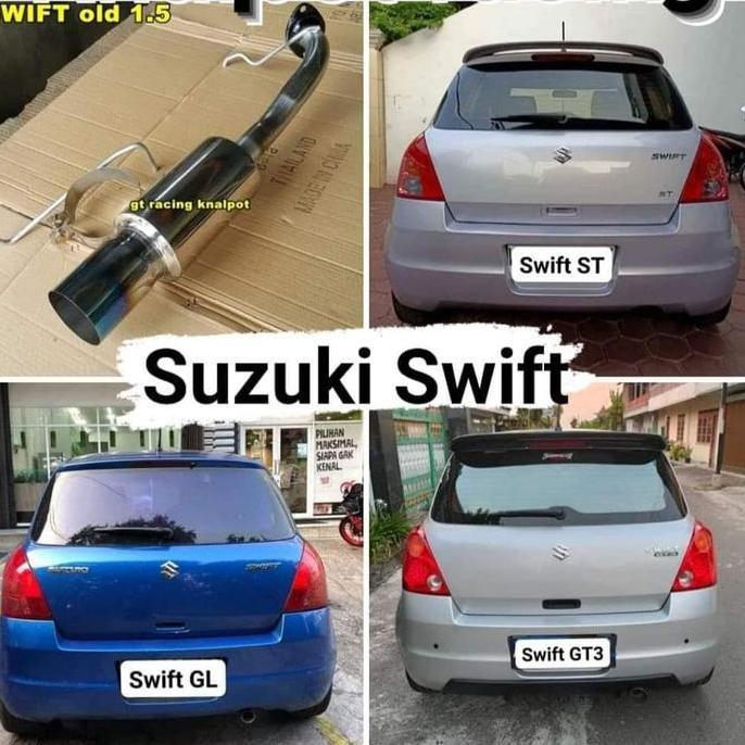 Knalpot racing suzuki SWIFT lama