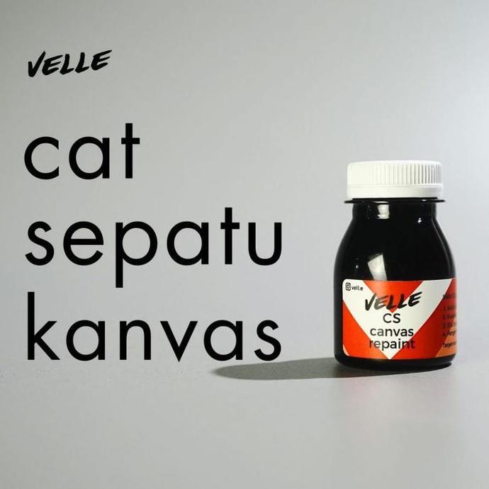 DF161 >> Cat Sepatu Kanvas Permanen Anti Luntur & Anti Tembus Cat Ulang Sepatu & Topi | Velle CS