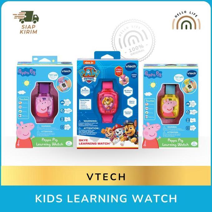 VTech Learning Watch - 100% ORIGINAL USA - Jam Tangan Anak