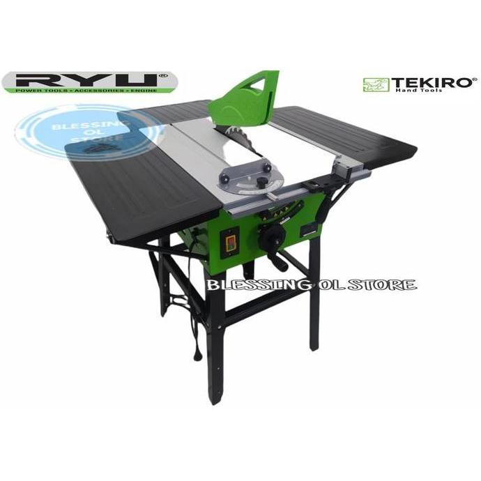 Terlaris Table Saw Rts 10" Mesin Table Saw 10 Inch Gergaji Kayu Belah Kayu