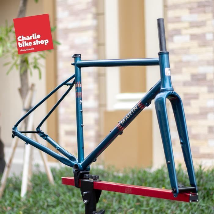 FRAMESET CROMOLY GRAVEL MARIN NICASIO 2 - BLUE