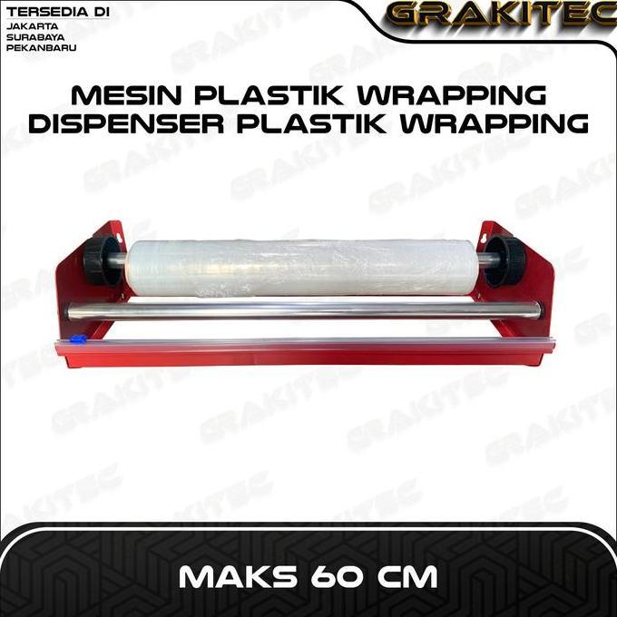 Mesin Plastik Wrapping / Dispenser Plastik Wrapping Maks 60 CM CABANG JAKARTA