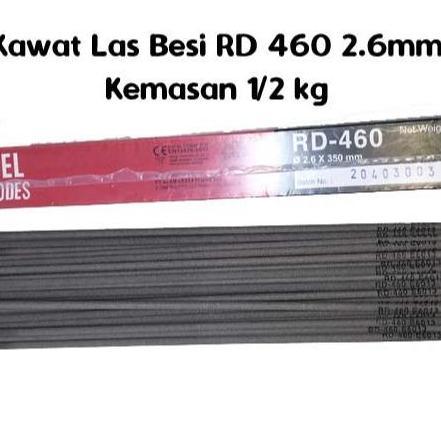 Promo Kawat Las Besi 2.6Mm Kawat Las Nikko Steel Rd460 Kawat Las Rd-460 2.6Mm Kawat Las 2Mm Welding 