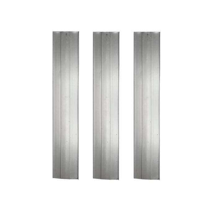 Profil Sambungan Polycarbonate Alumunium - List Omega - Warna Silver