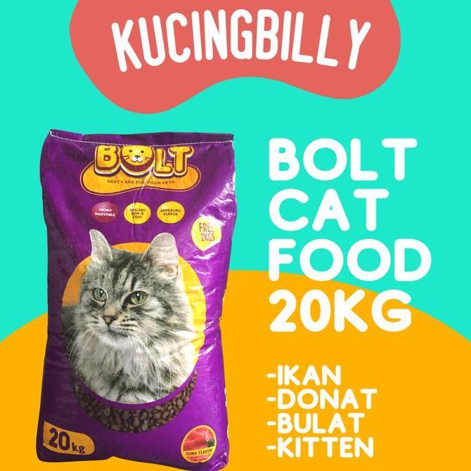 Makanan Kucing - Bolt 20Kg