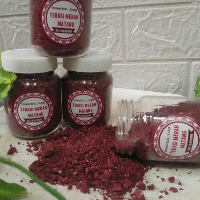 Pilihan- Terasi Merah Khas Sunda Kemasan 100 Gram Instan Masakan