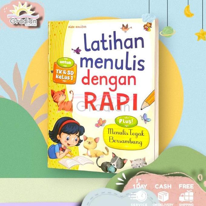 Pilihan- Buku Latihan Menulis Dengan Rapi / Buku Latihan Menulis Anak