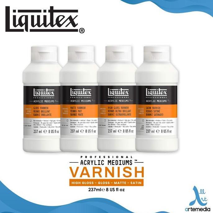 Liquitex Professional Acrylic Varnish 237ml Varnish Pelindung Lukisan Cat Akrilik Diskon