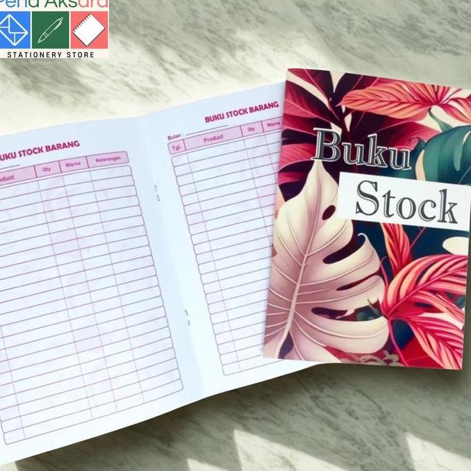 New- Buku Stok Barang Olshop Catatan Keluar Masuk Barang Harian Untuk Umkm & Toko