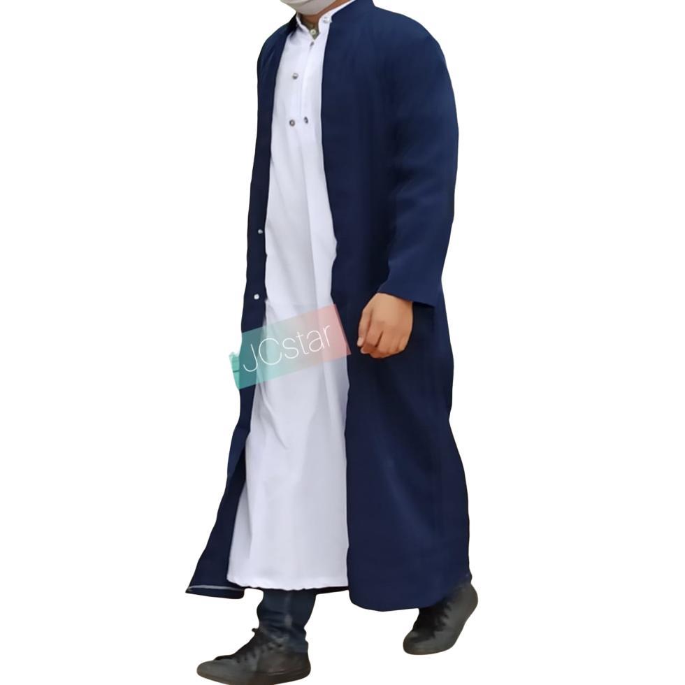 DISKON JUBAH BELAH GAMIS PRIA REYNARD FASHION STORE / JUBAH LUAR LUARAN TWIST HIGH / JUBAH LUARAN SH