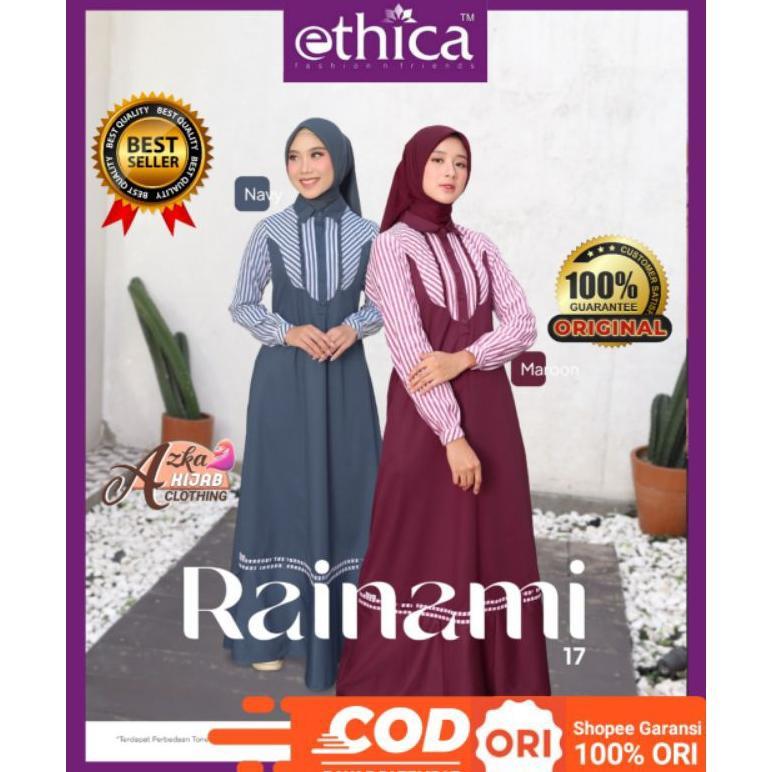 KUALITAS SUPER GAMIS ETHICA RAINAMI 17 TERBARU ORIGINAL / BAJU GAMIS   TERBARU 2025 / GAMIS SIMPLE E
