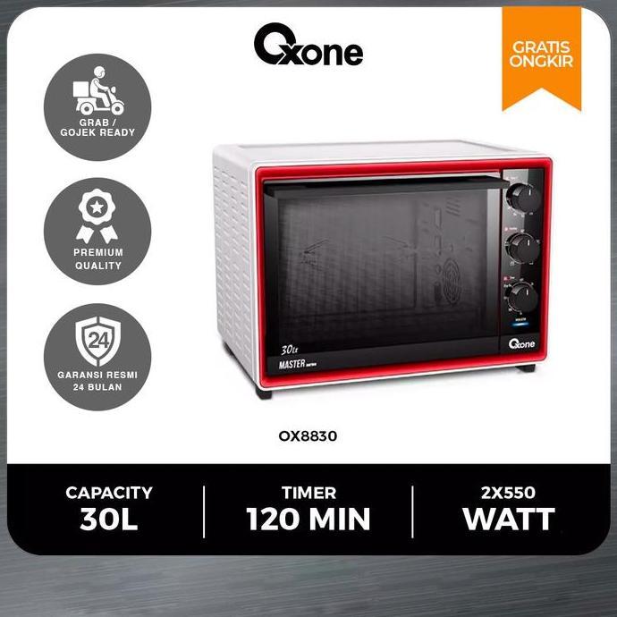 Oxone OX8830 Oven Listrik Toaster Jumbo 30 L Master Oven Premium