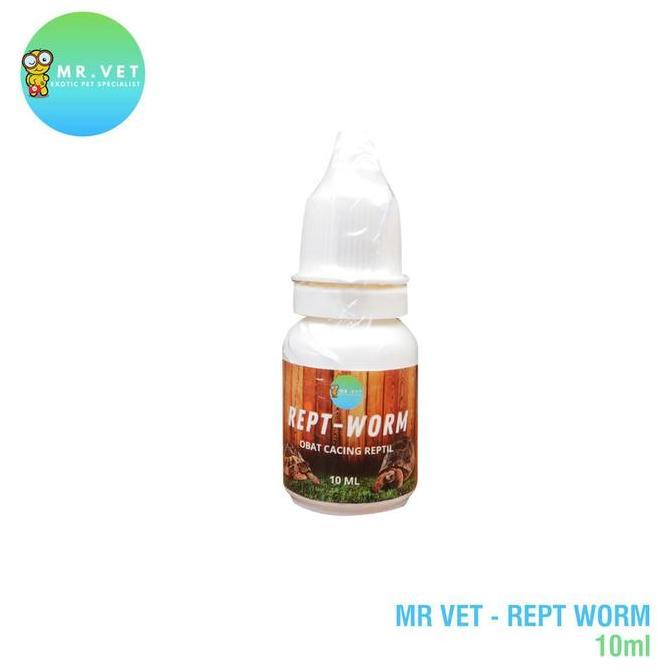 REPT-WORM OBAT CACING REPTIL KURA DARAT SULCATA FORSTENI PARDALIS BEST PRODUK