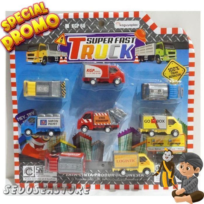 Mainan Truck Kargo Miniatur Truck Kargo Kgp 60