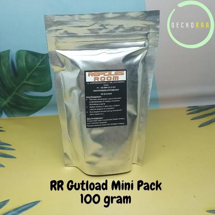 RR REPTILES ROOM GUTLOAD UKURAN KECIL MINI PACK REPTIL GECKO AFT BEARDED DRAGON MAKANAN JANGKRIK DUB