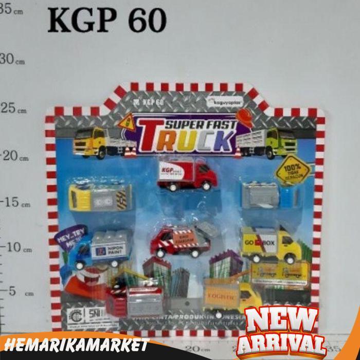 Mainan Truck Kargo Miniatur Truck Kargo Kgp 60