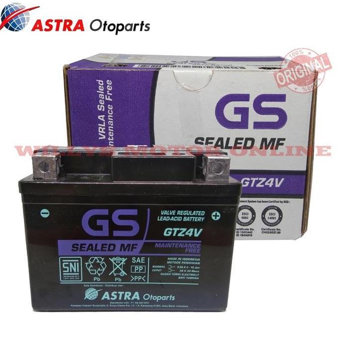 AKI GTZ4V GS ASTRA ORIGINAL  AKI BEAT KARBU BEAT FI BARU