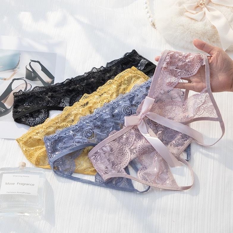 Value Pack Celana Dalam Sexy Hot Hollow Seksi Jepang Open Crotch Cd Wanita Pakaian Dalam C2720