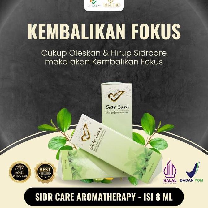 Mento- Sidr Care Minyak Aromaterapi Bidara - Sidrcare Rehab Hati - Bantu Kembalikan Fokus