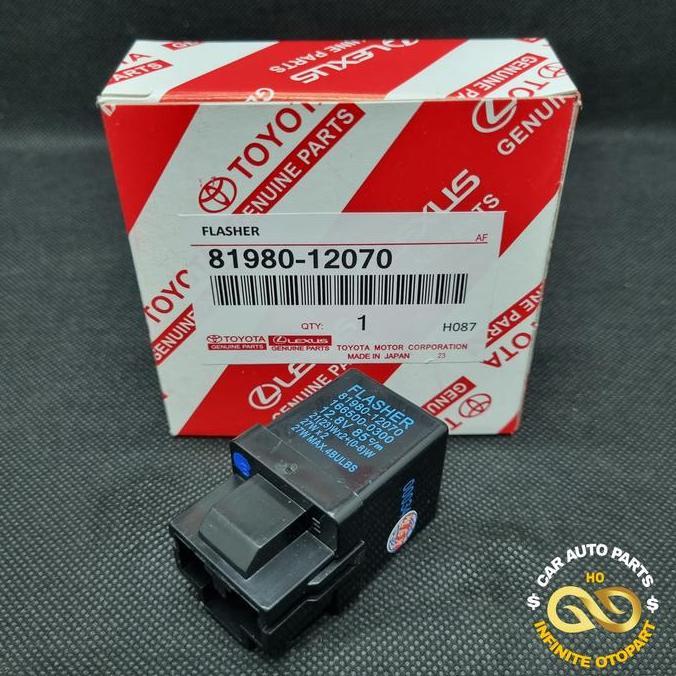 Relay Rellay Flasher Sein Flaser Sen 7K Kijang Kapsul 81980-12070