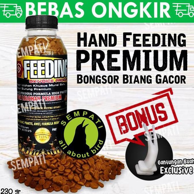 Pakan Lolohan Anakan Murai Batu Oxivoice Feeding Voer Lolohan Premium
