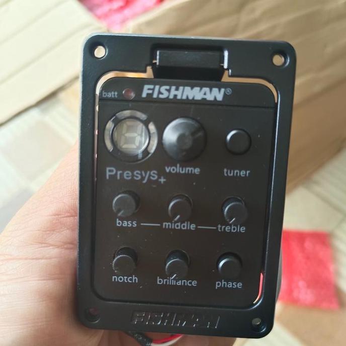 preamp fishman presys plus/EQ Fishman presys+
