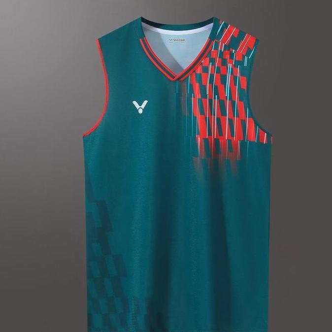 V846A Baju Badminton Victory Timnas Indonesia Grade Import