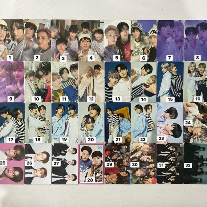 Official Photocard Grup Unit Markhyuck Nahyuck Nomin Jichen Renle Markren Noren NCT 127 Dream