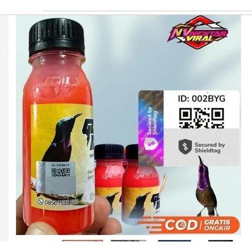 Gledek Nektar 100Ml Original Terbaru 2025 Pakai Barcode Pakan Kolibri Ninja, Sogon, & Sejenisnya Pak