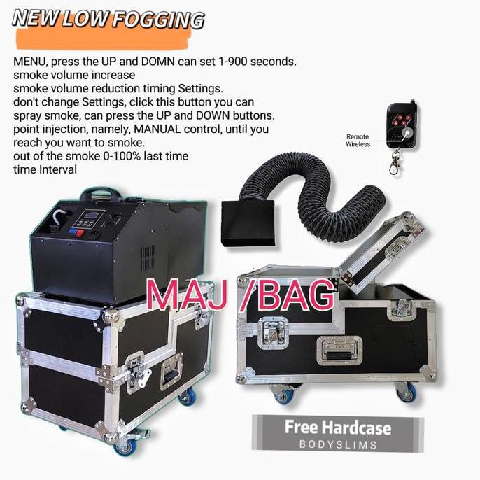 Mesin Asap low Fogging seperti mesin Dry ice