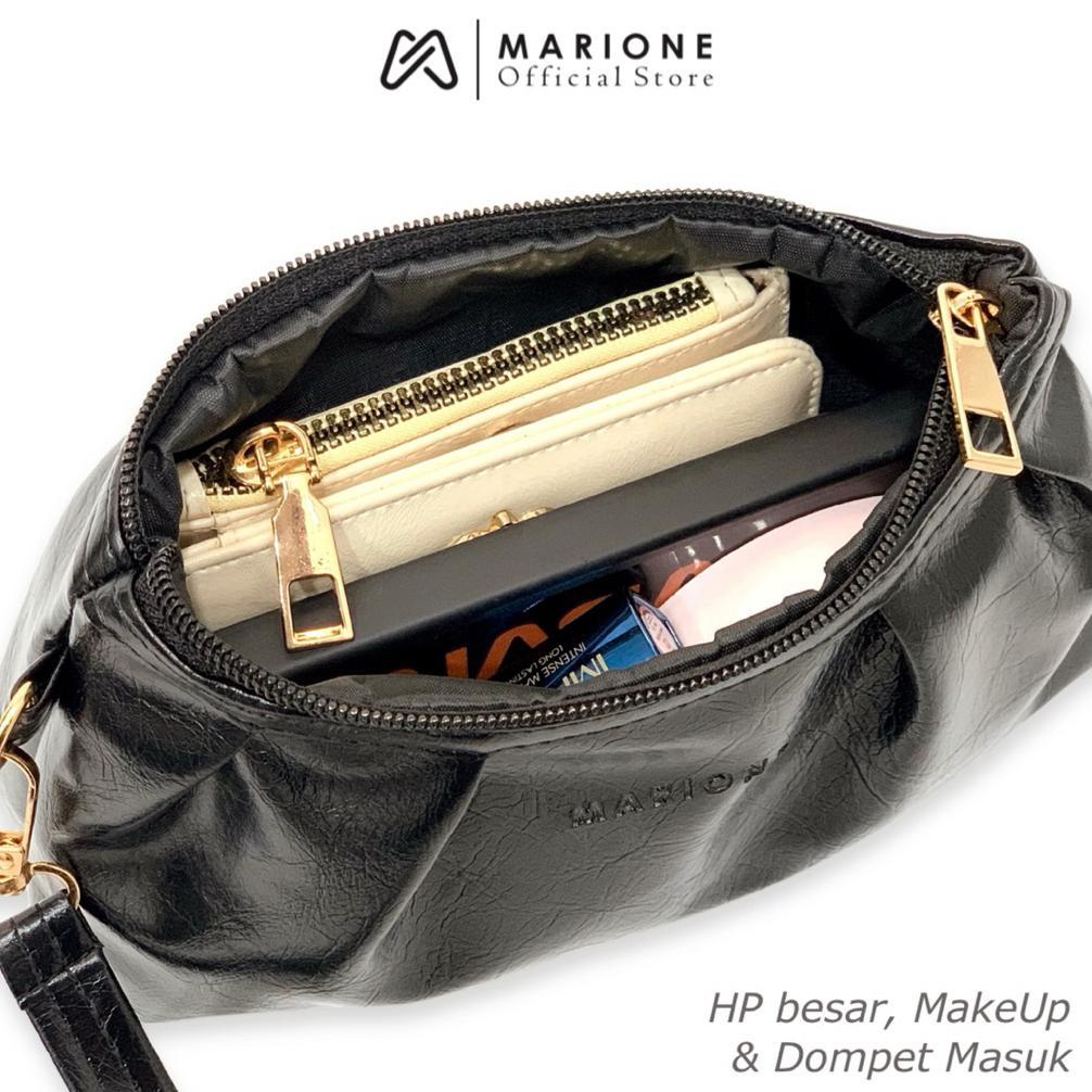 BEST SELLER MARIONE - DOMPET OBSIDIAN Dompet Serbaguna Pouch HP Besar Uang Kertas Make Up Masuk Pouc