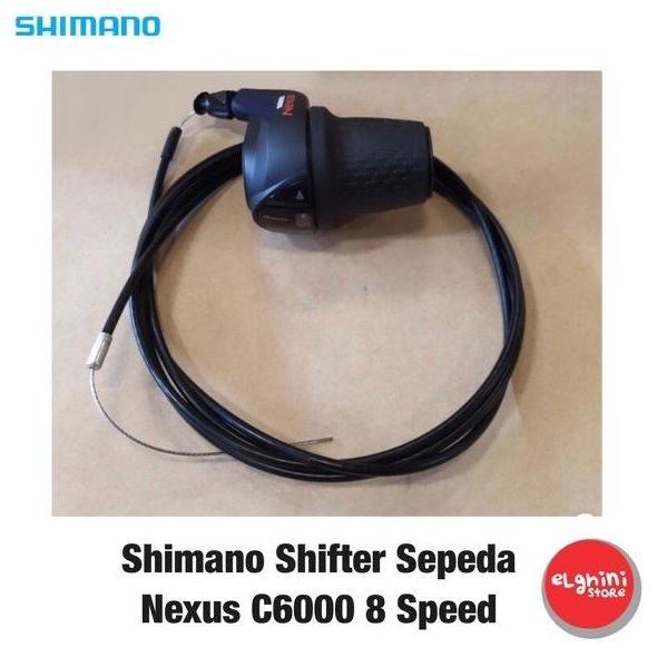 Shimano Shifter Sepeda Nexus C6000 8 Speed