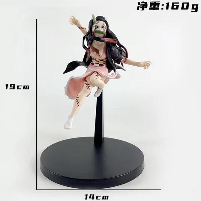 Action figure demon slayer nezuko,zenitsu dan tanjiro