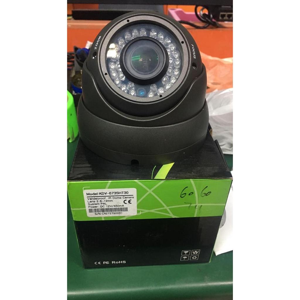 CAMERA CCTV HAWK KDV-673SHT30 ANALOG 700TVL CASING BESI ZOOM PROMO