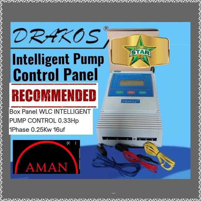 BOX PANEL WLC INTELLIGENT CONTROL DRAKOS POMPA SATELIT 0.33HP YORK TERBARU